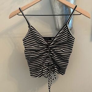 Striped Crop Top